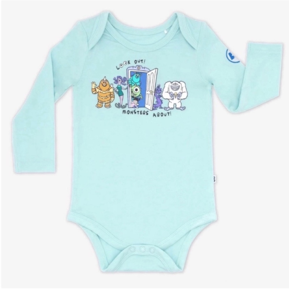 Little Sleepies Monsters Inc. Bodysuit 12-18